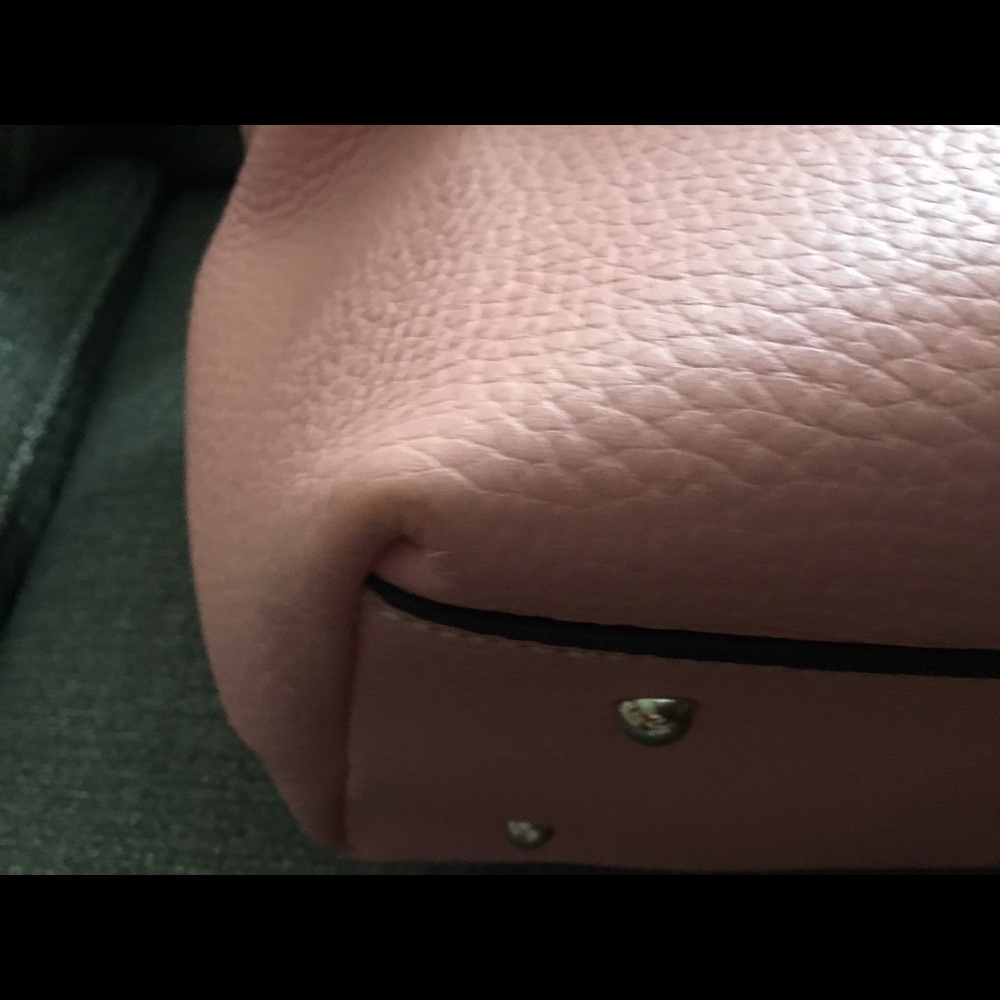 Rare! pale pink Dooney & Bourke Flynn bag in pebbled leather! No longer made! - Picture 7 of 11